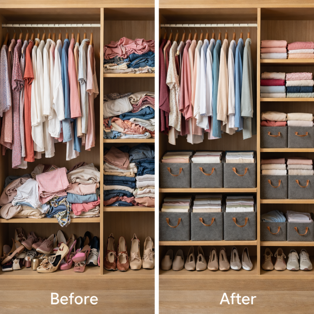 BoxyTidy™ – Space-Saving Collapsible Storage with a Stylish Twist